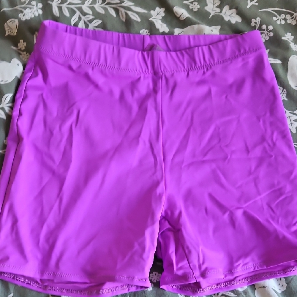 SKIMS Purple Swim Shorts